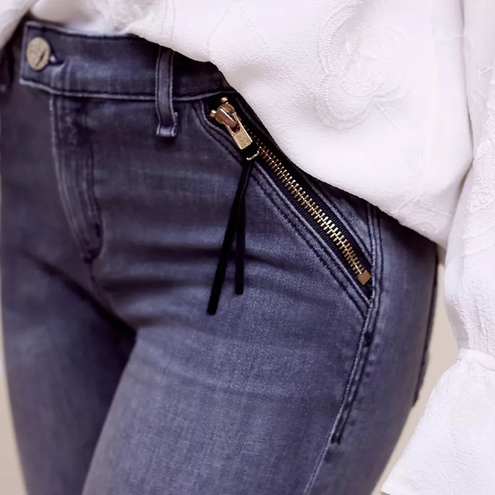 McGuire Margaux Mid Rise Tassel Jeans - Picture 5 of 6